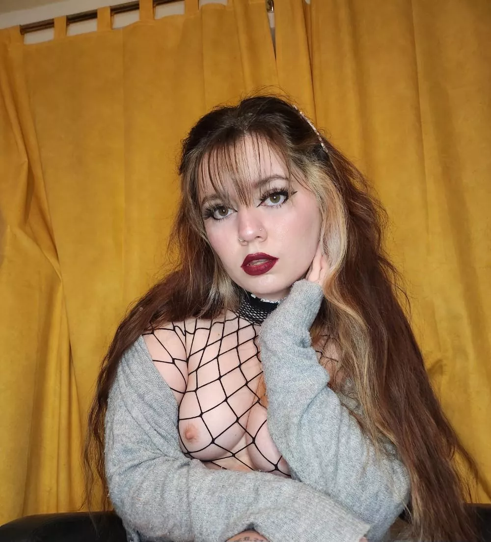 All you need is a pair of my tits to suck on