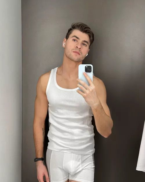 Anyone into white boxers?