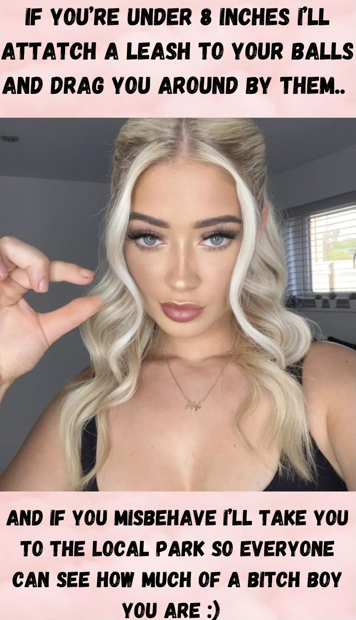 Bark for me bitch! F19