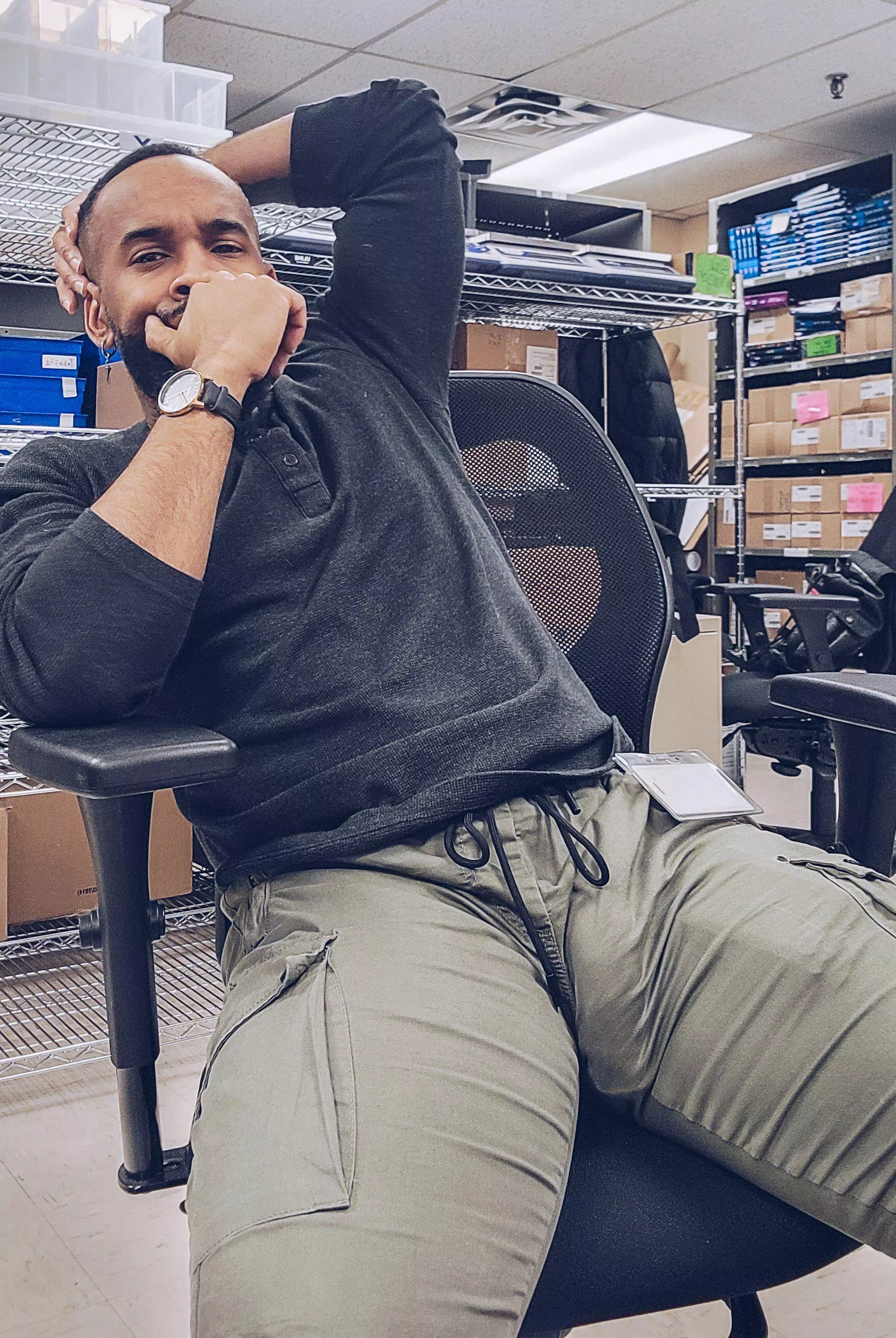 Bulge at work