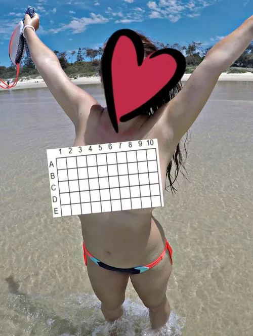 Can you guess the exact position of both my nipples? You got 48 hours, there is a prize for the winner!