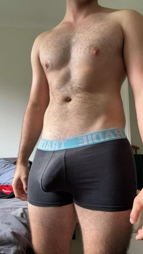 Cheeky bulge