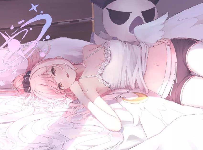 Cute and sexy angel waifu