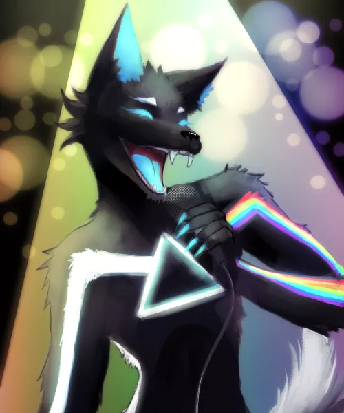 Darkside! (character belongs to DarksideFur)(art by me!)