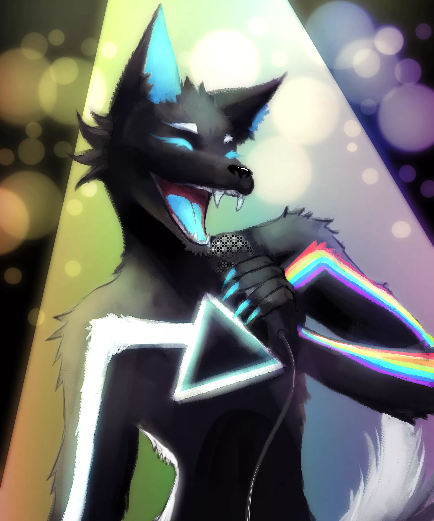 Darkside! (character belongs to DarksideFur)(art by me!)