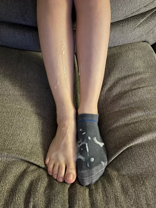 Didn’t have time to get my other sock on