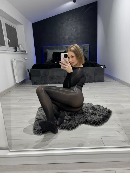 Do you like my nylon suit?