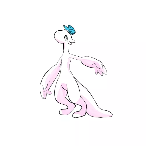 Drew this lizard and it wanted to say hello.