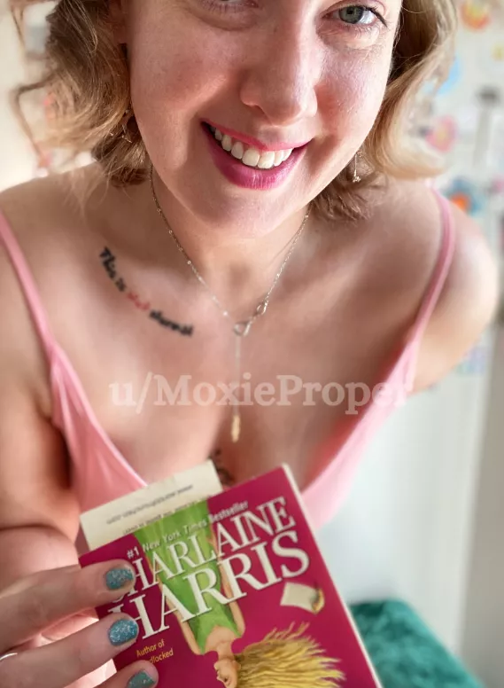 Excuse me, my books are down here.