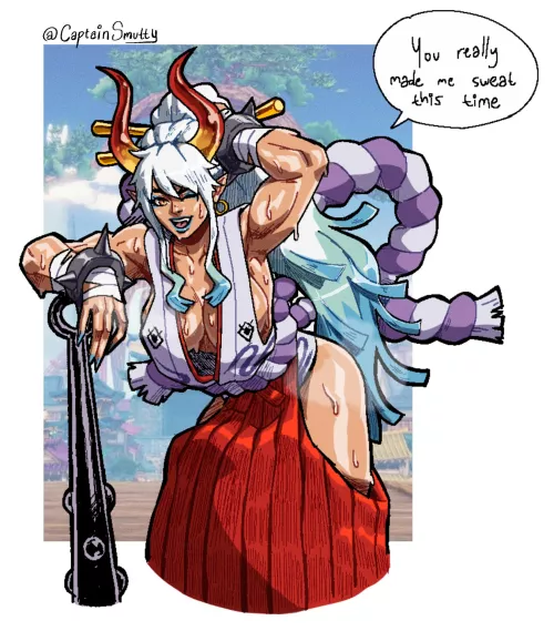 First time drawing Yamato upon a request …(OC fanart)