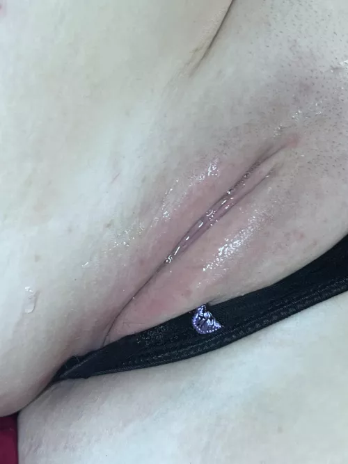 First word that comes to mind when you look at my pussy?