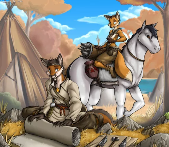 Fox Brothers (Commission art made by me)