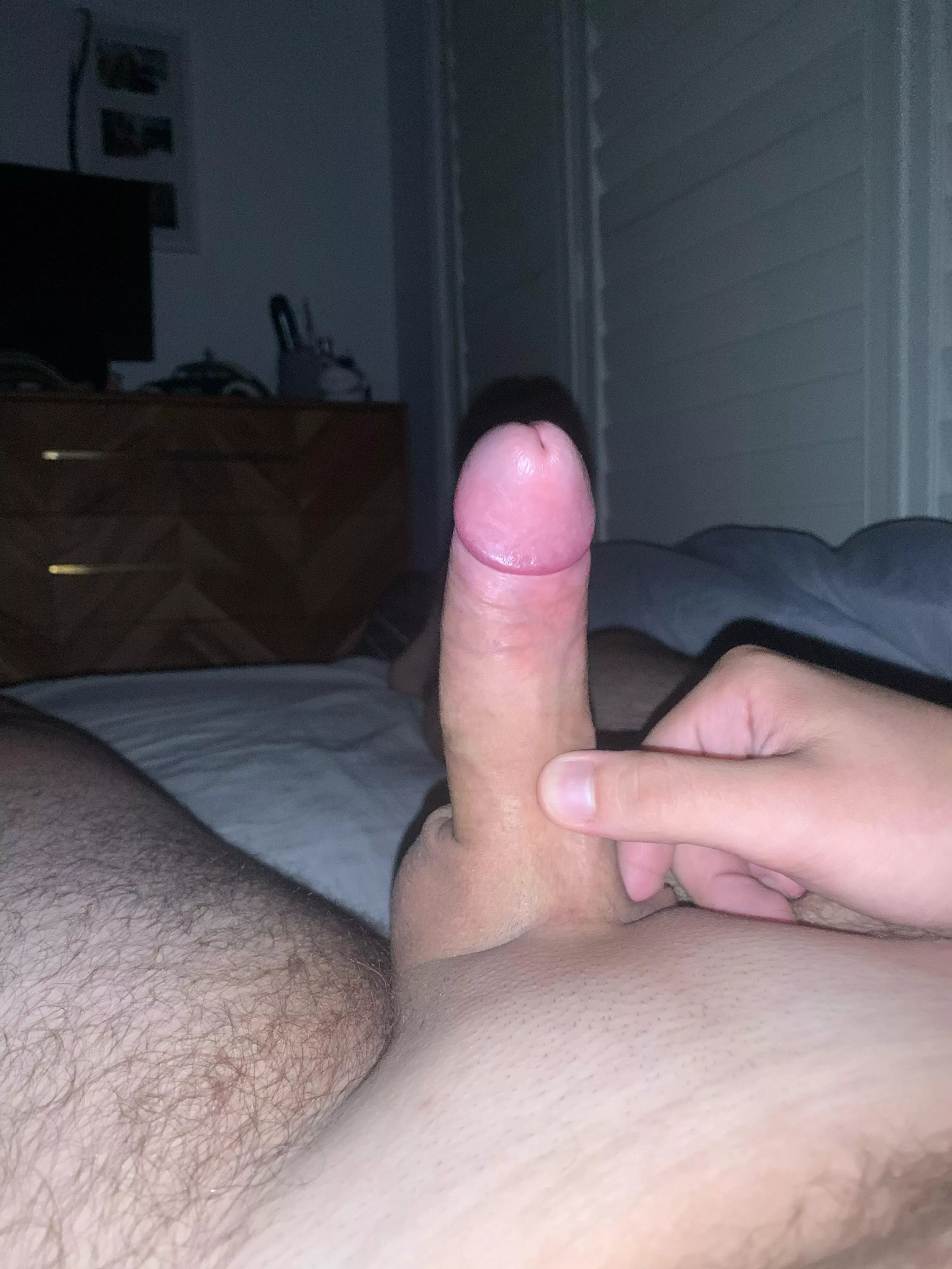 Freshly shaven 19 year old cock. Honest thoughts?