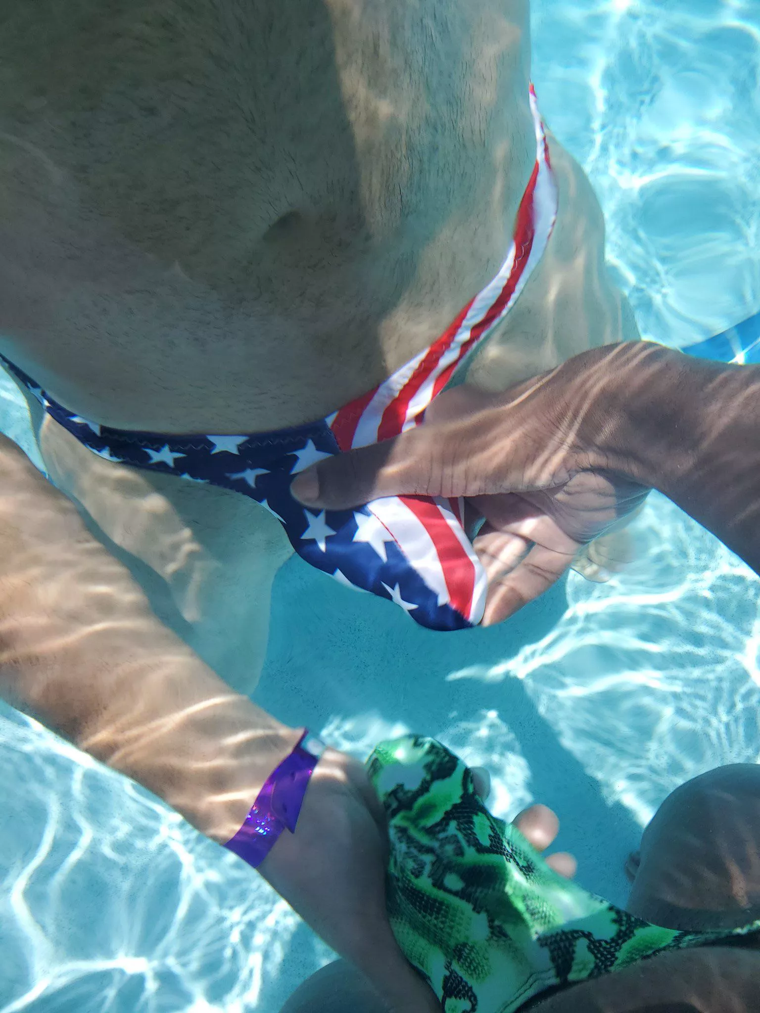 Had a fun in the pool