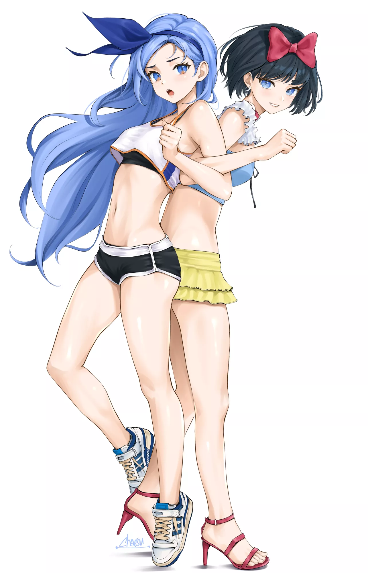 Height Difference Thighs