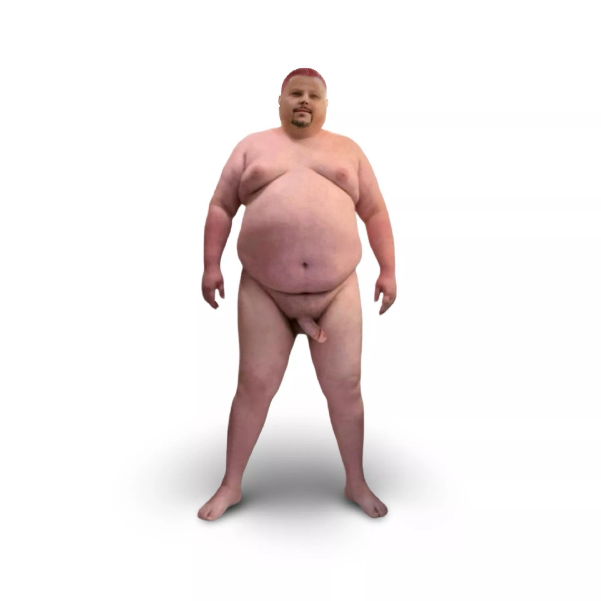 Here is a photo of me naked and rock hard taken and edited for aesthetic.