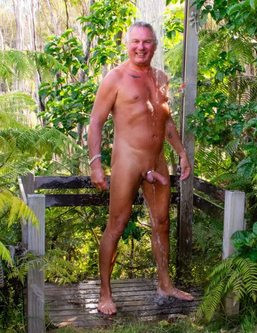 Hot day; cold shower