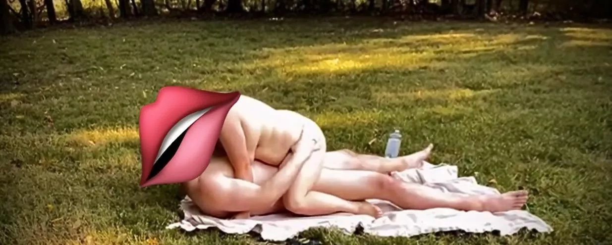 Hubby got back from working out of town so I fucked him in the front yard.