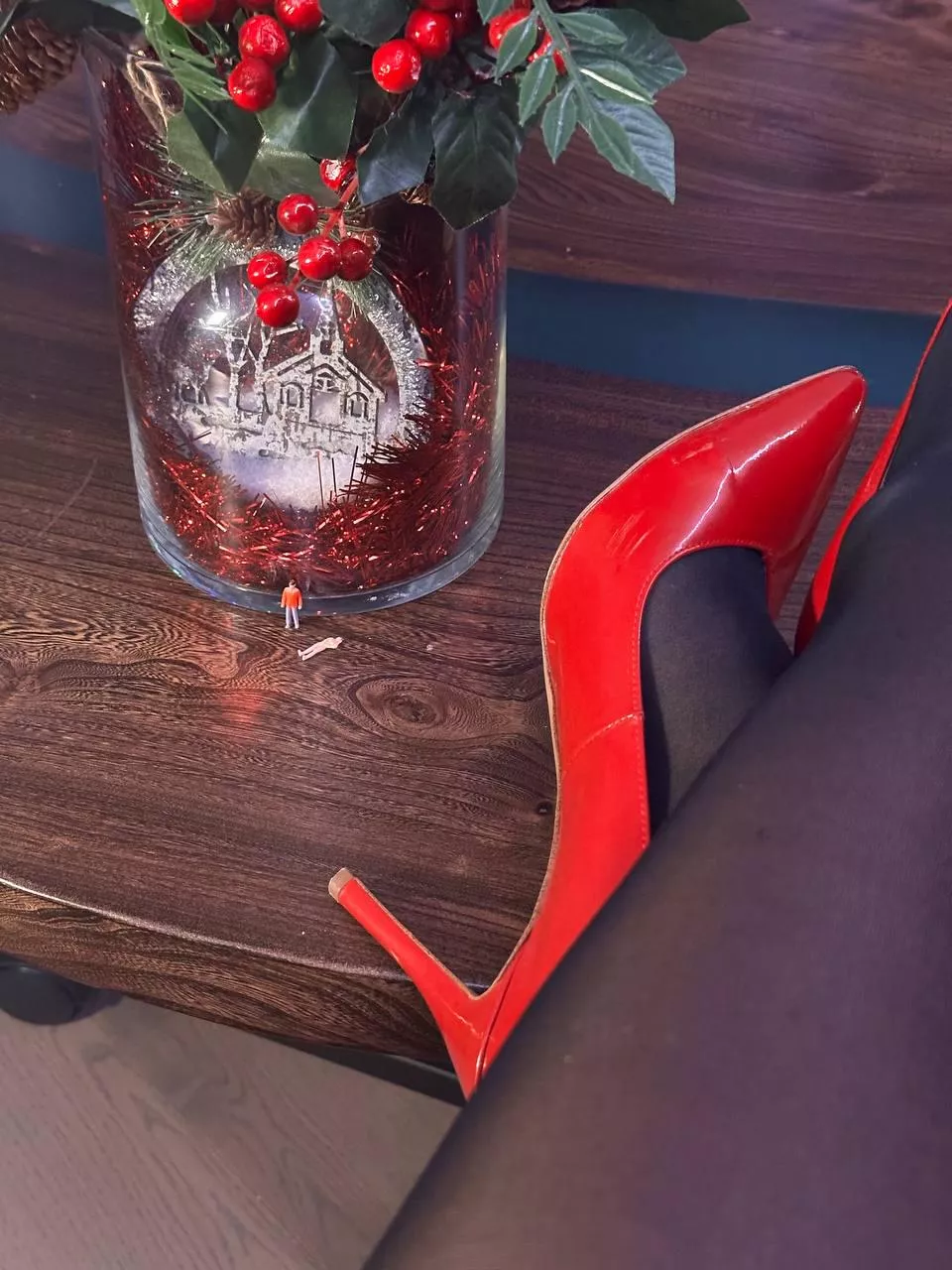 i always wear high heels