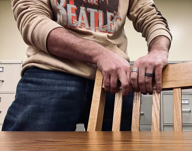 I came to your desk to give you a back rub but you weren’t here.