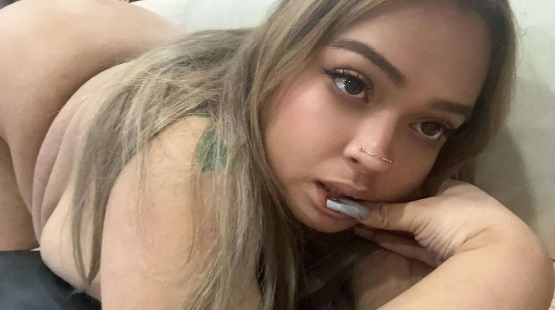 I hope nobody comes downstairs and sees me like this…