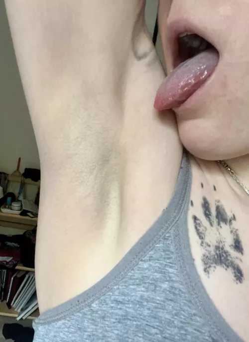 I waxed! Totally smooth now, but don’t worry it’ll grow back