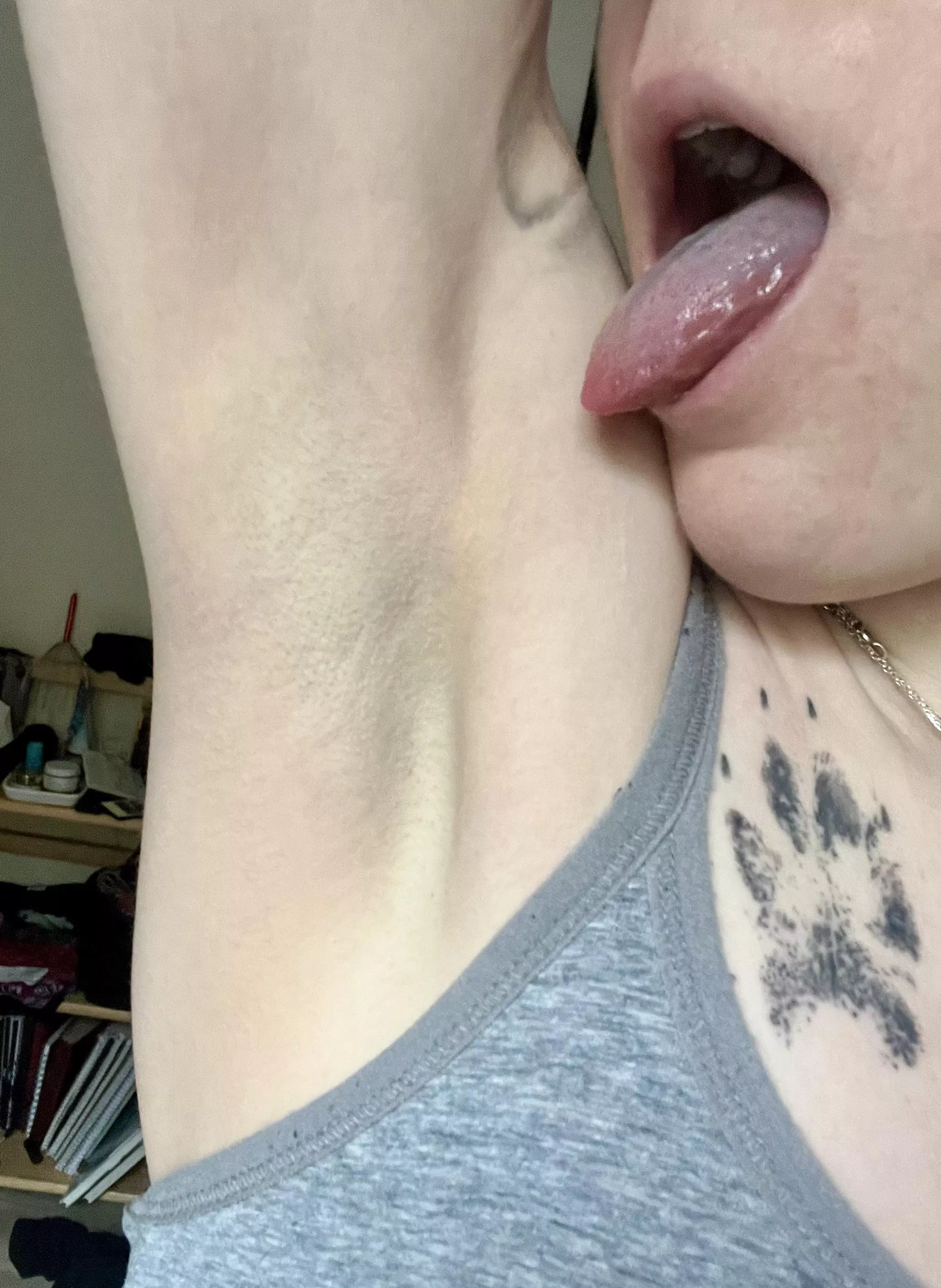 I waxed! Totally smooth now, but don’t worry it’ll grow back