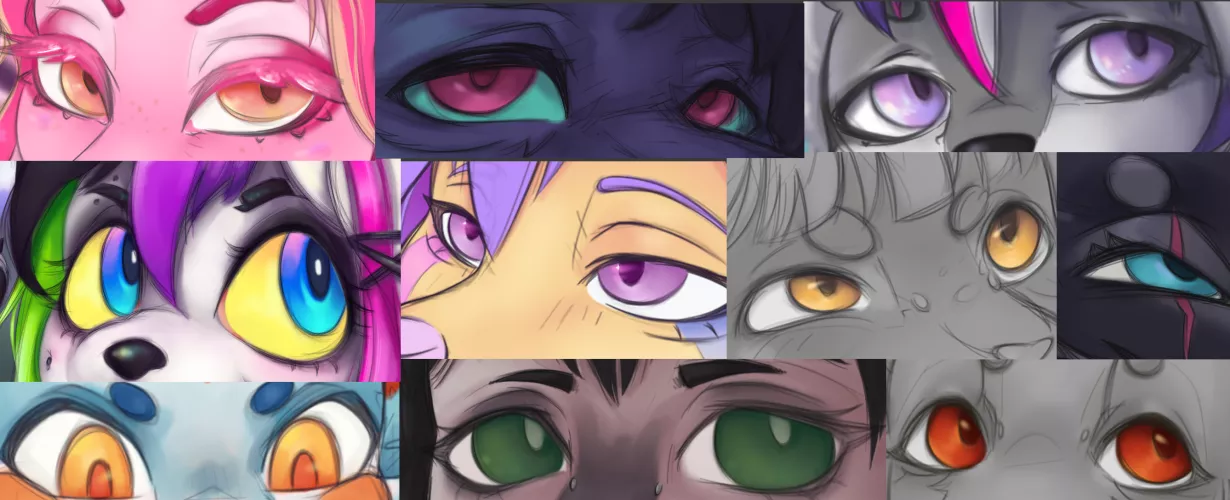 I'm doing some free eye drawings, link in comments to participate! :D