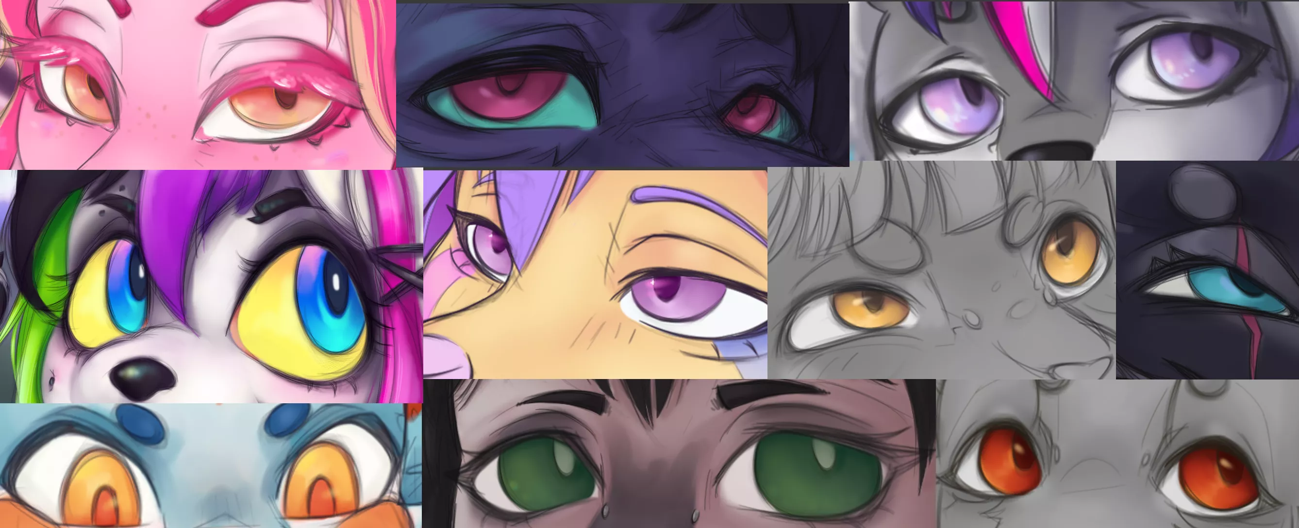 I'm doing some free eye drawings, link in comments to participate! :D