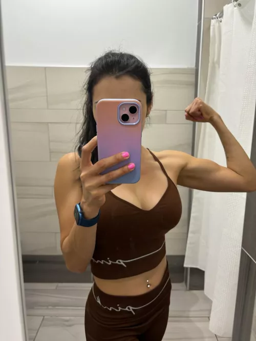 I'm so happy with how my arms are looking