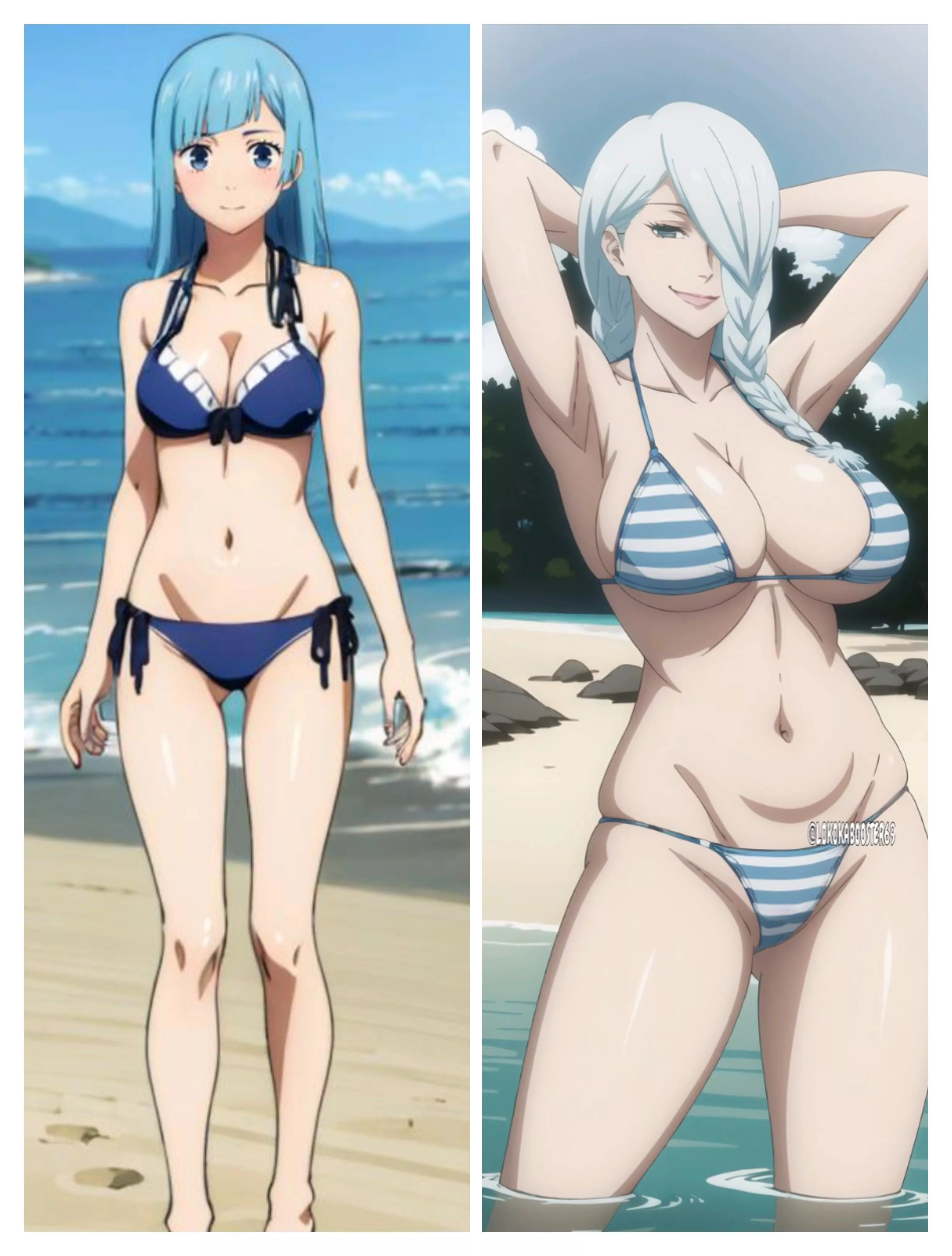 [Jujutsu Kaisen] Miwa vs Mei Mei catfight wrestling match: Who wins? 🔥💪🏼