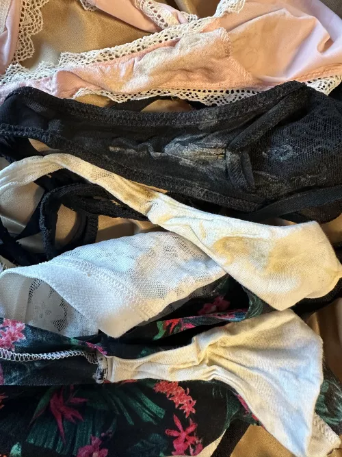 Just a gusset line up for the time line 💋