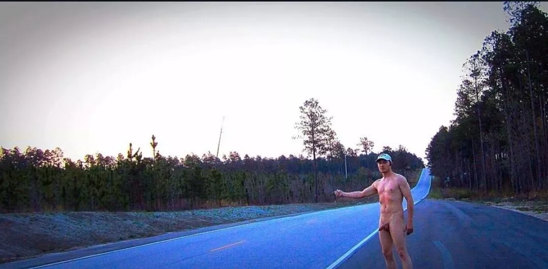 Just looking for a ride! Would you stop and give me a ride?