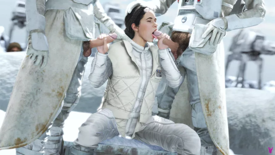 Leia Sucking (Violetta)