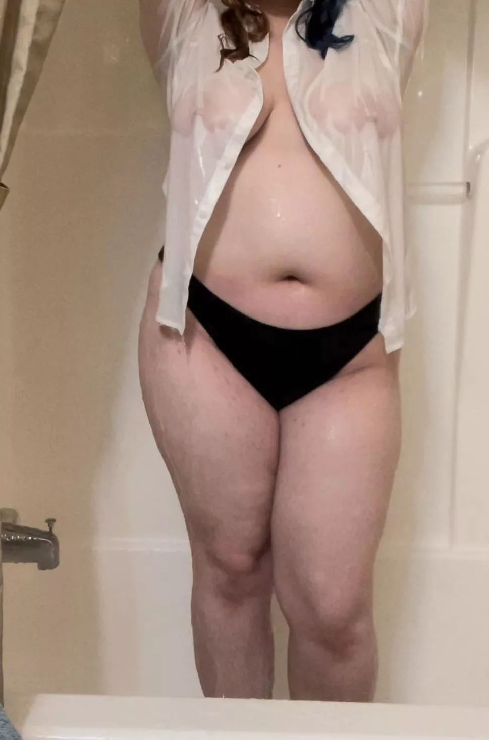 Let’s take a steamy shower while we fuck all night long