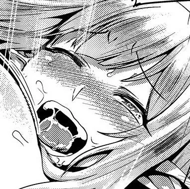 LF Mono Source: 1girl, elf, face, closed up, ahegao, pointy ears, blond, flat bangs, sidelocks, blush, tears, sweat, saliva, open mouth, tongue out, upper teeth, breasts, one eye opened, heart pupils