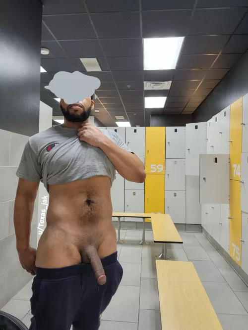 Locker room shenanigans