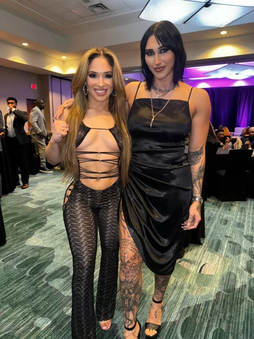 Lola Vice and Rhea Ripley