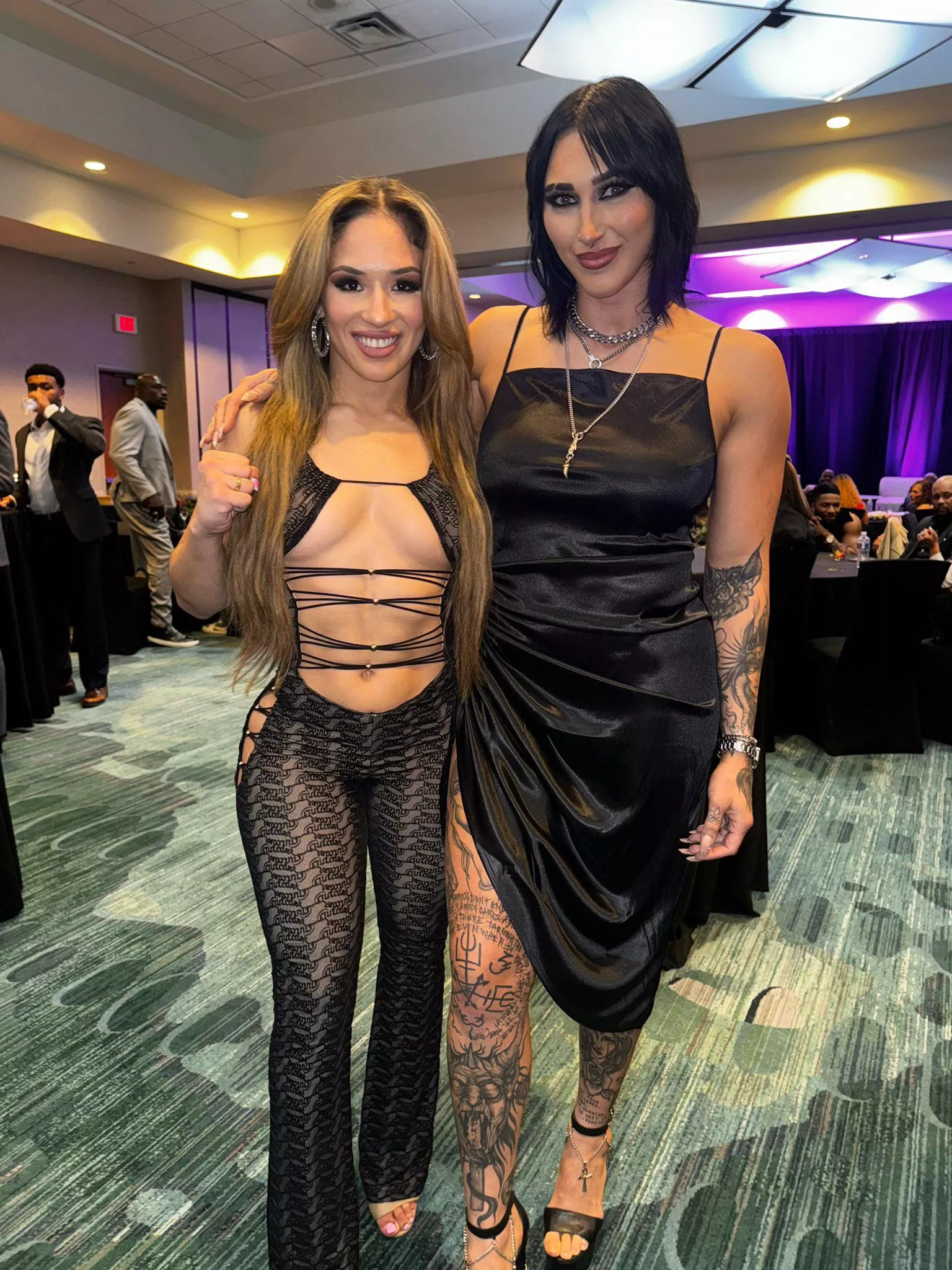 Lola Vice and Rhea Ripley