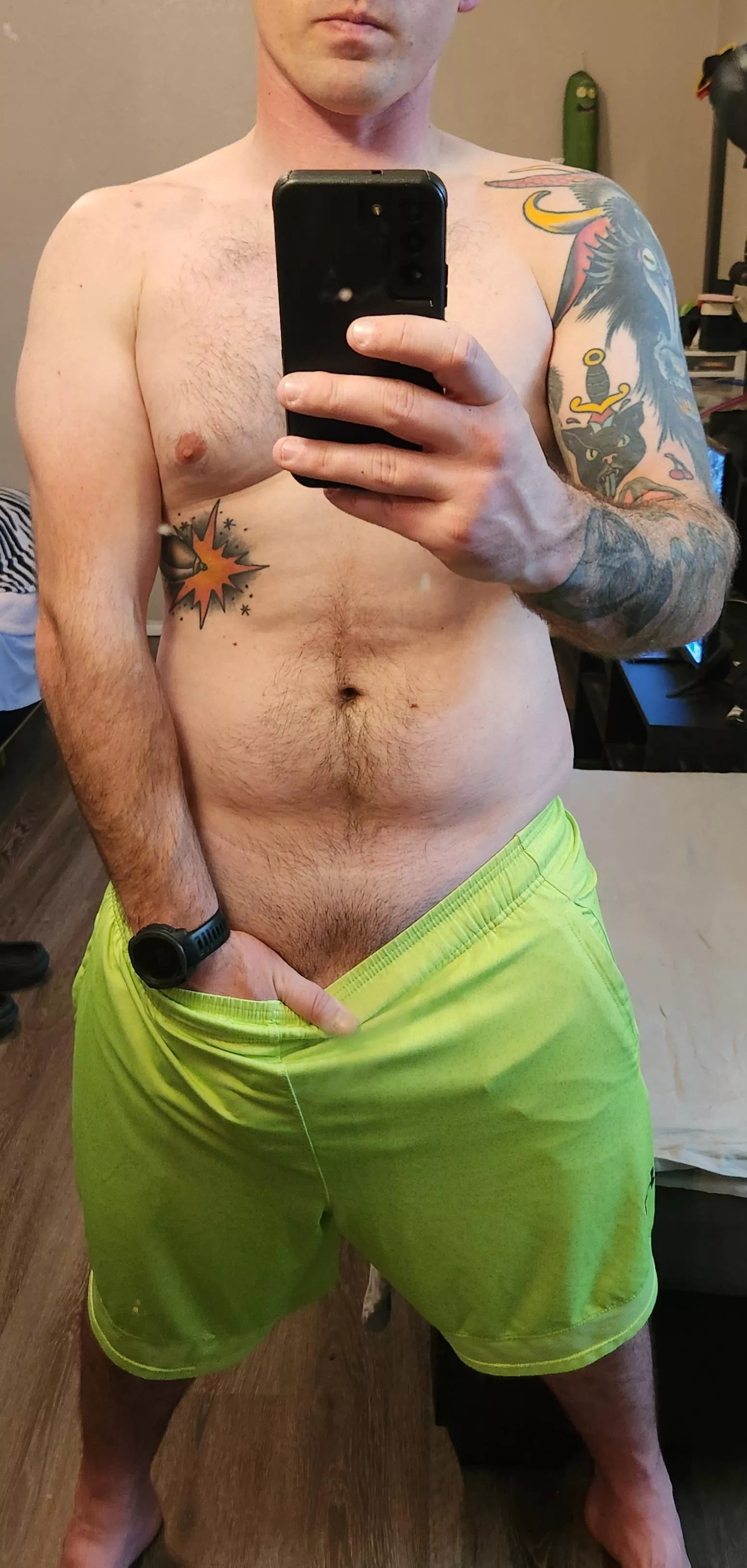 Look up at me while you're on your knees