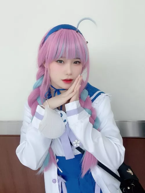 Looking pretty in pink