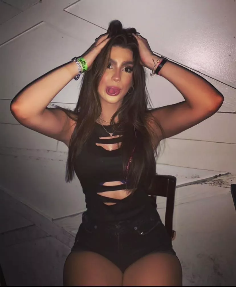 Looking silly in this top