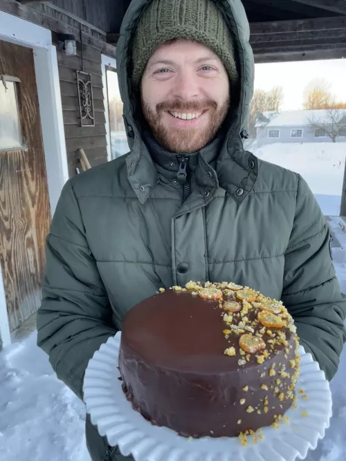 Made a birthday cake for grandma! 🎂