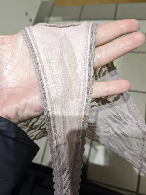 Many soaked work panties last week 🙈