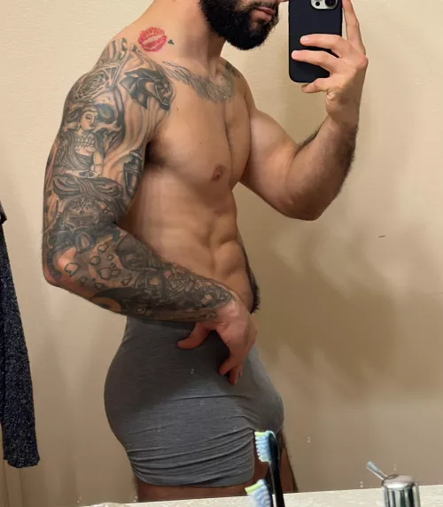 [M]ay the DILF compliments begin .. don’t mind our toothbrushes