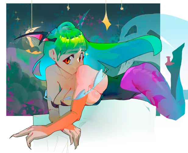 Morrigan fanart by me