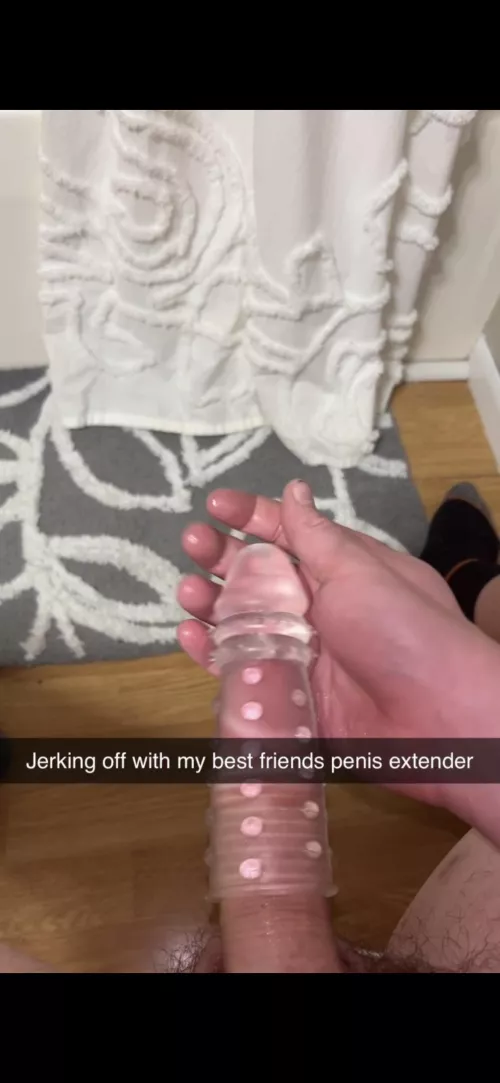 My bestfriend doesn’t know I used him and his wives toy 🤫