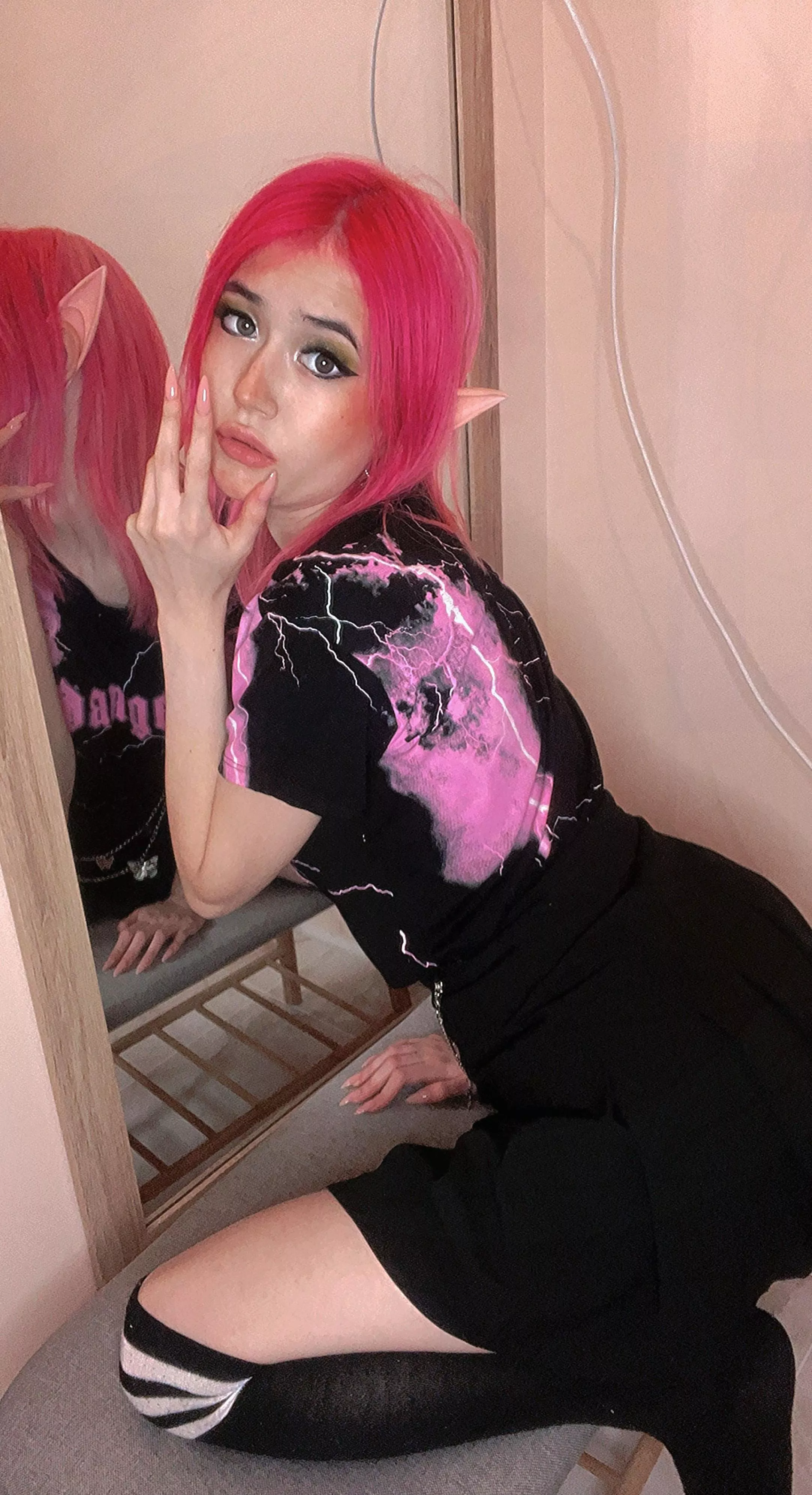 My perky little ass just begs to be spanked hard and often