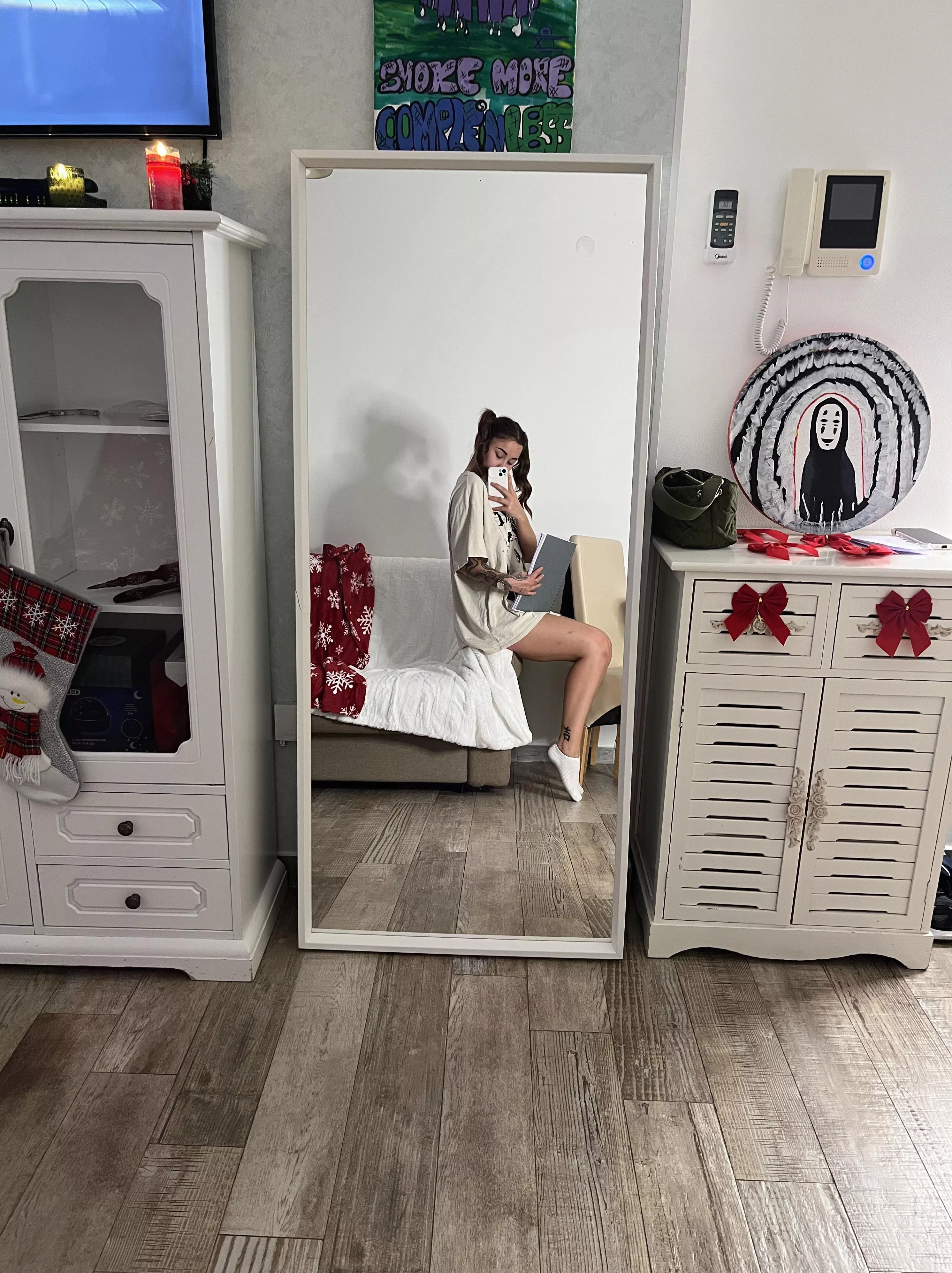 No one has to know you have an obsession with my socks