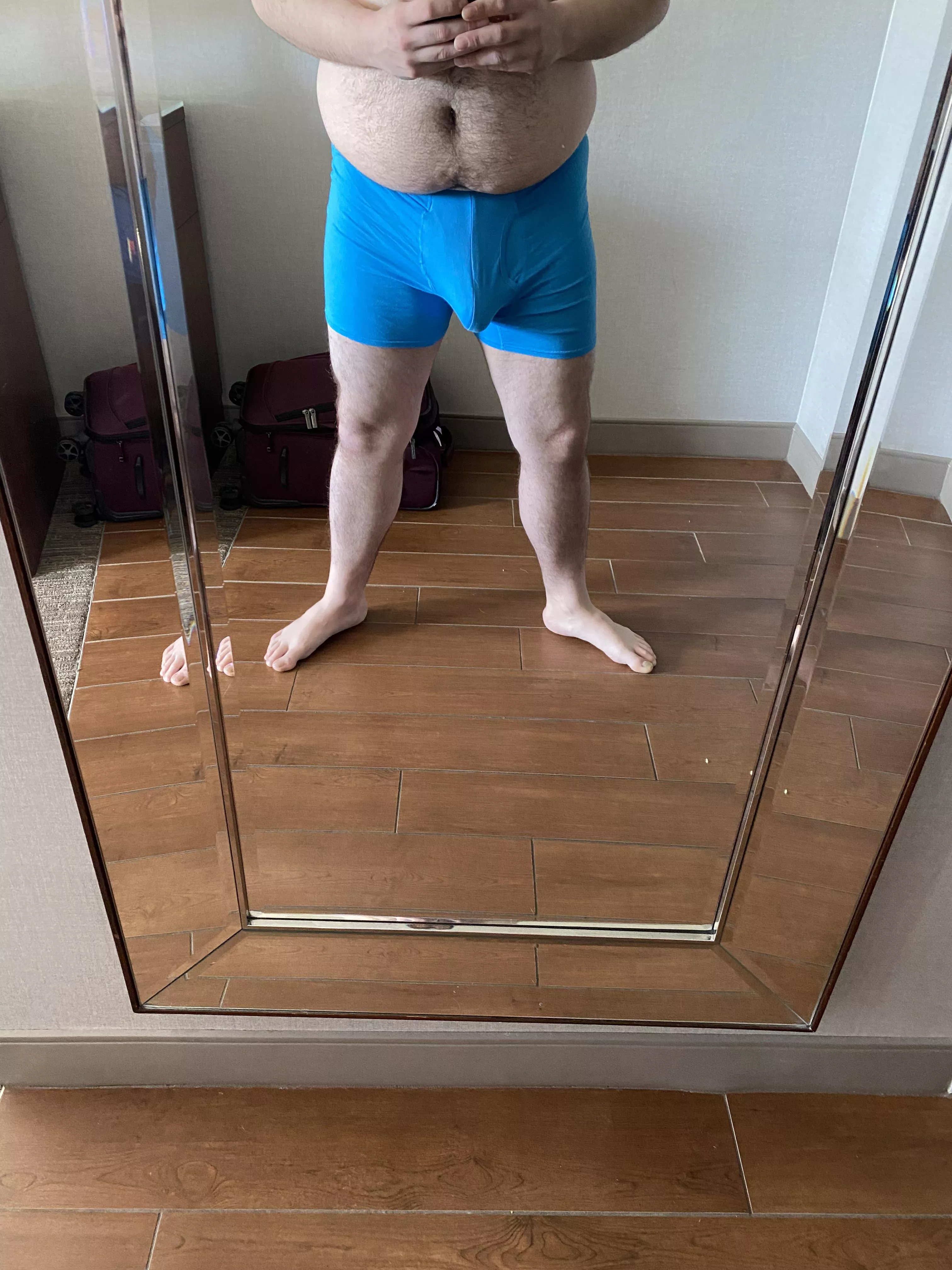 Nothing better than coming home and taking your pants off.